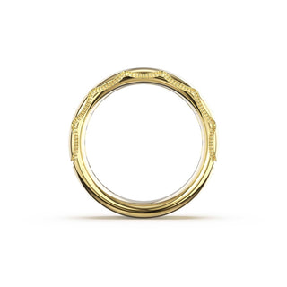 Channel-Set Diamond Band in 14kt Yellow Gold