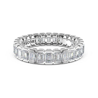 Semi-Bezel Band in Platinum