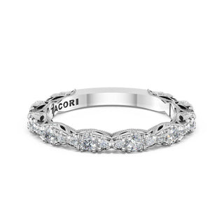 Marquise Diamond Band in 14kt White Gold