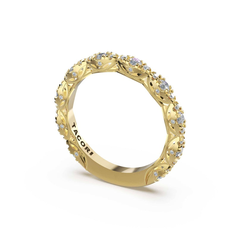 Marquise Diamond Band in 18kt Yellow Gold