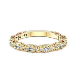 Marquise Diamond Band in 18kt Yellow Gold