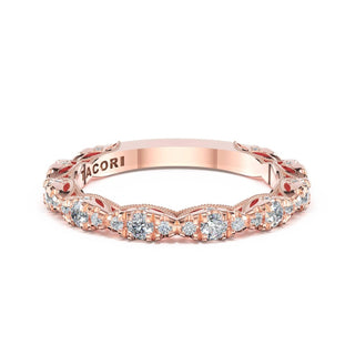 Marquise Diamond Band in 18kt Rose Gold