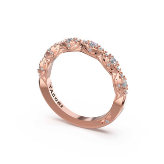 Marquise Diamond Band in 18kt Rose Gold