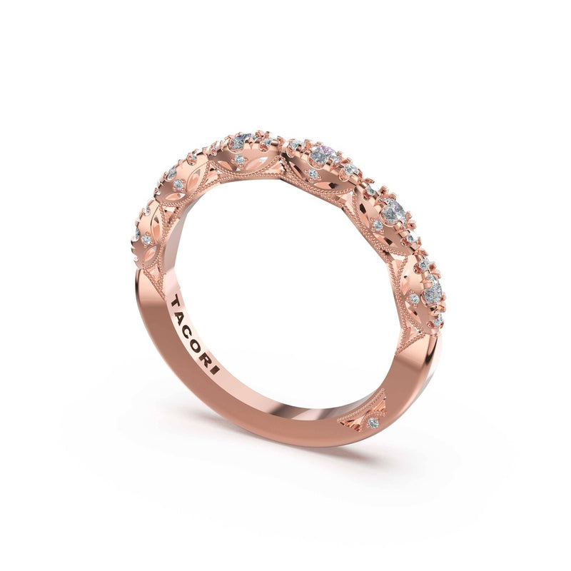 Marquise Diamond Band in 18kt Rose Gold
