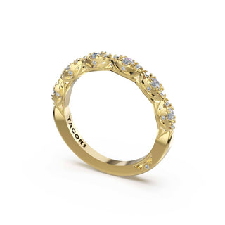 Marquise Diamond Band in 18kt Yellow Gold