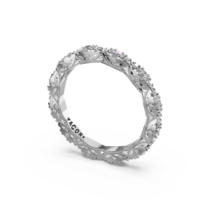 Marquise Diamond Band in 14kt White Gold