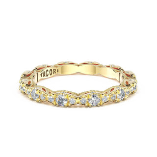 Marquise Diamond Band in 14kt Yellow Gold