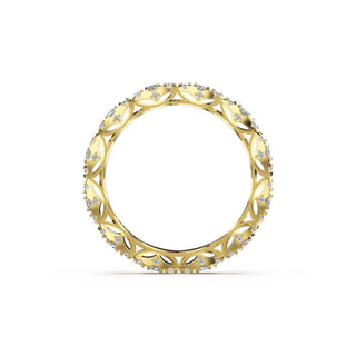 Marquise Diamond Band in 14kt Yellow Gold