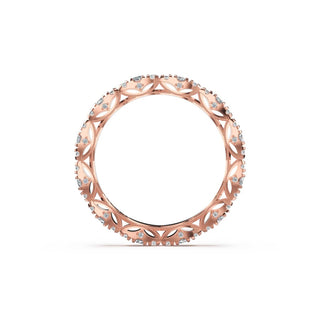 Marquise Diamond Band in 18kt Rose Gold