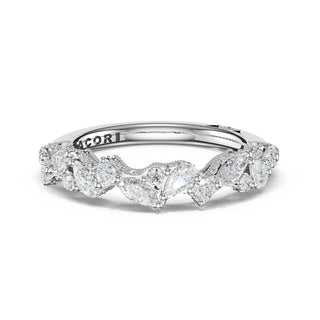 Marquise Diamond Cluster Band in 18kt White Gold