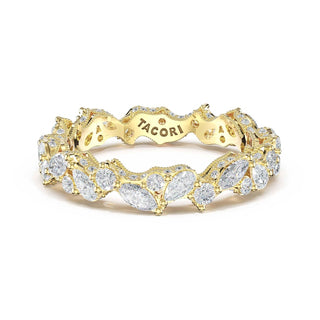 Marquise Diamond Cluster Band in 18kt Yellow Gold