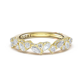 Marquise Diamond Cluster Band in 18kt Yellow Gold
