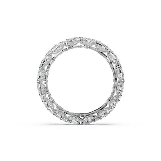 Marquise Diamond Cluster Band in 14kt White Gold