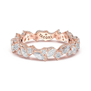 Marquise Diamond Cluster Band in 18kt Rose Gold