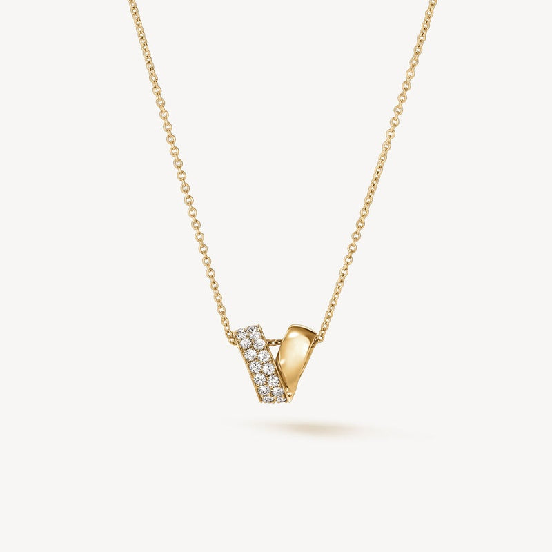 23=.46CTW VS GH IJ RONDEL NECKLACE