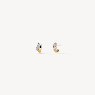 18KY 28=.51CTW EARRINGS
