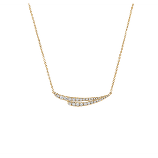 .50TW VELA NECKLACE 18" 18KY