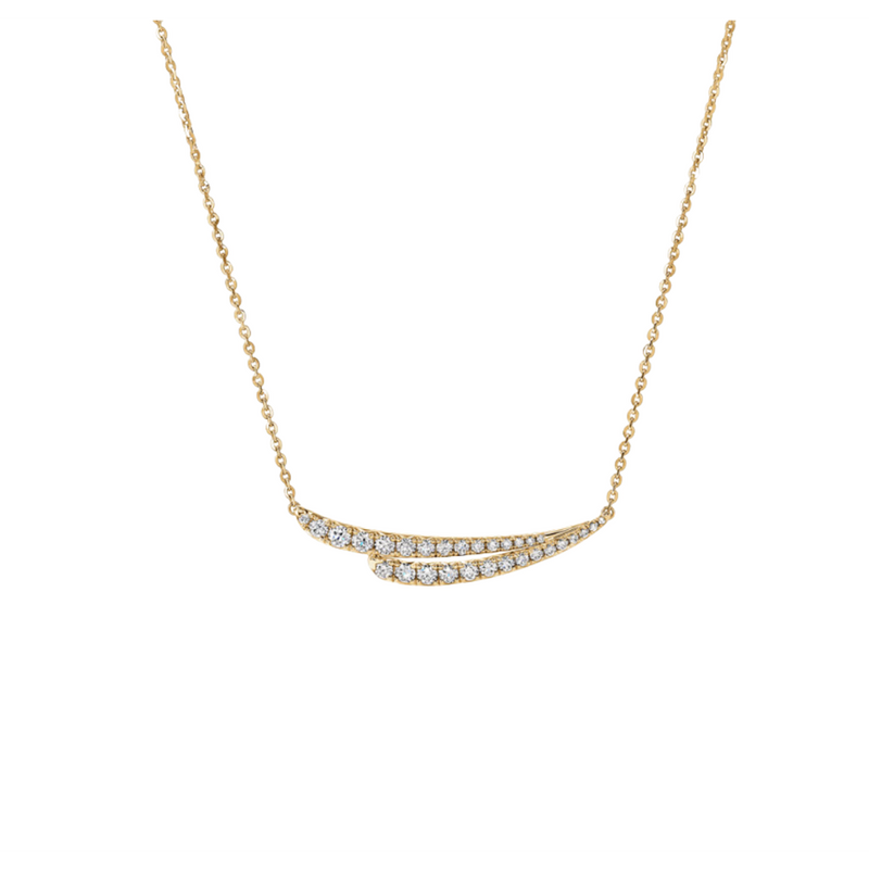 .50TW VELA NECKLACE 18" 18KY