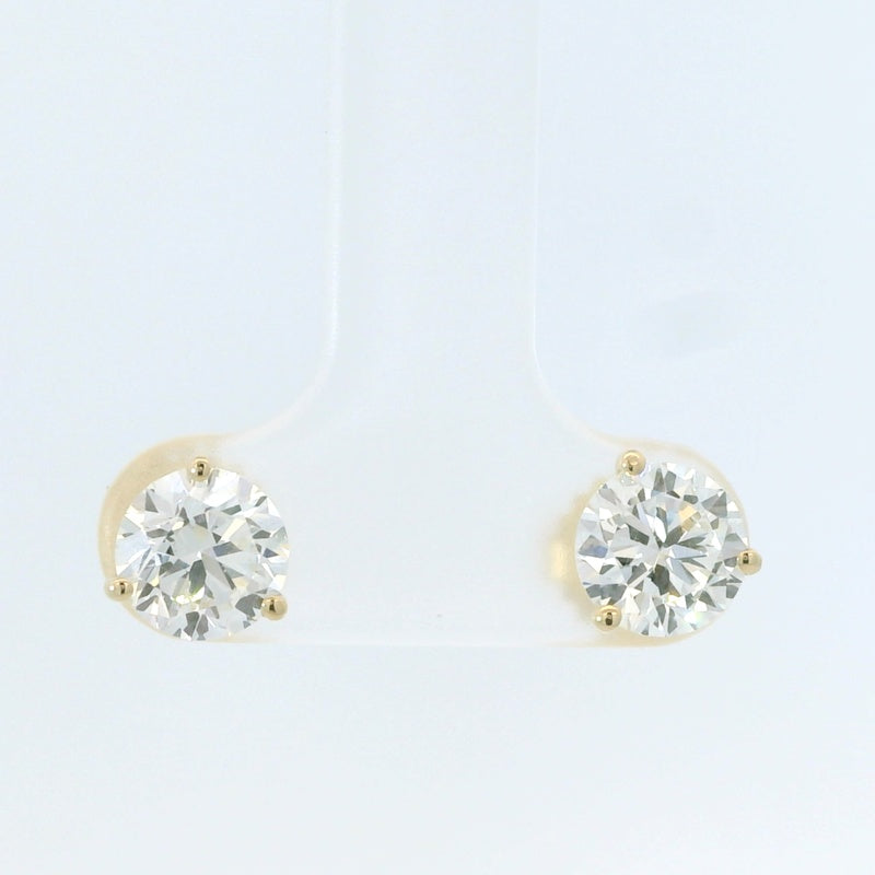 14KY 2=2.00CT VS FG LAB STUDS