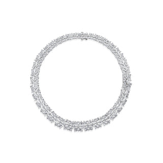 Mosaic Diamond Collar Necklace