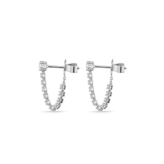 Memoire Essentials Draped Stiletto Earrings CEDD11640008W72000