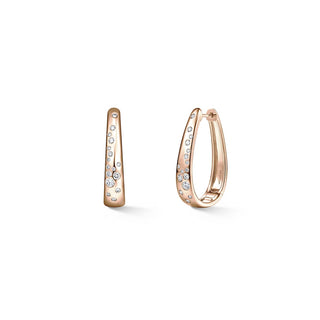 Memoire Luna Scattered Gypsy Hoops Large Earrings CHHO14926178R72000