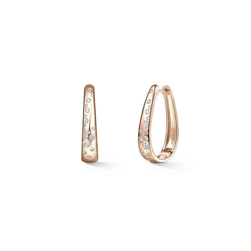 Memoire Luna Scattered Gypsy Hoops Large Earrings CHHO14926178R72000