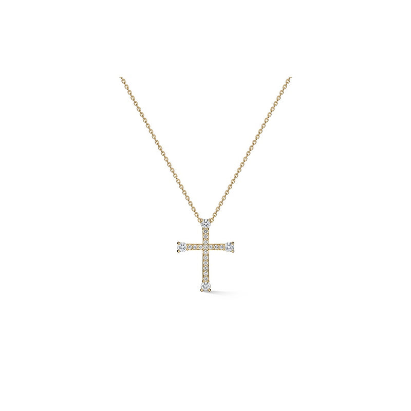 Memoire Diamond Cross Pendant Small CNCS10618008Y72000