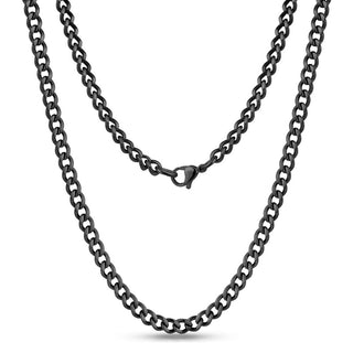 5MM BLK CUBAN 24"