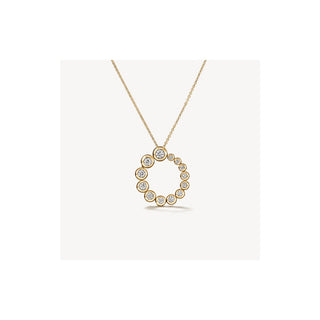 Hearts on Fire Dream Circle Convertible Pendant UU3313 : 1.65 : 23.5 : 18KR : GH/VS"