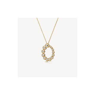 Hearts on Fire Dream Circle Convertible Pendant UU3313 : 1.65 : 23.5 : 18KR : GH/VS"