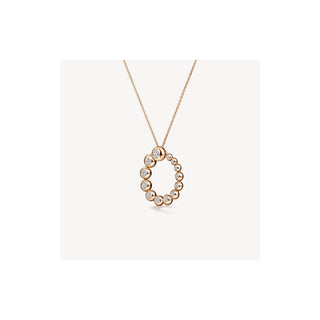 Hearts on Fire Dream Circle Convertible Pendant UU3313 : 1.65 : 23.5 : 18KR : GH/VS"