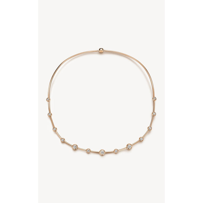 Hearts on Fire Dream Floating Choker UU3220 : 1.40 : 15.5 : 18KR : GH/VS"