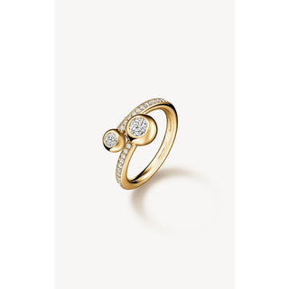 Hearts On Fire Dream Bypass Pavé Fashion Ring UU3203 : 0.55 : 6.00 : 18KY : GH/VS