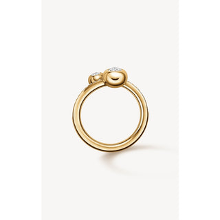 Hearts On Fire Dream Bypass Pavé Fashion Ring UU3203 : 0.55 : 5.50 : 18KY : GH/VS