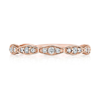 Marquise Design Wedding Band with Diamond