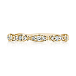 Marquise Design Wedding Band with Diamond