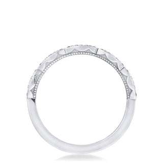 Marquise Design Wedding Band with Diamond
