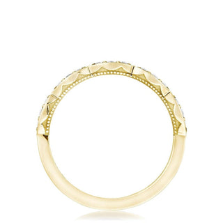 Marquise Design Wedding Band with Diamond