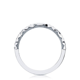 Marquise Design Wedding Band - 2.5mm