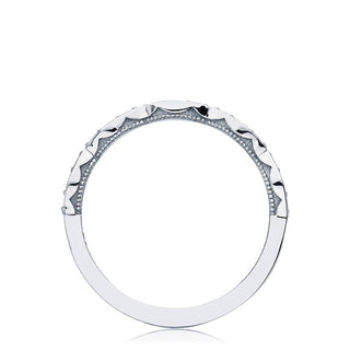 Marquise Design Wedding Band - 2.5mm