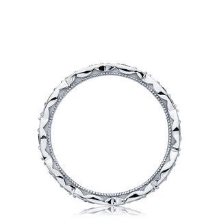 Marquise Design Wedding Band - 3mm