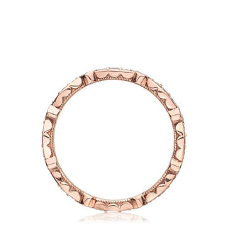 Marquise and Round Design Wedding Band