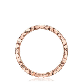 Marquise and Round Design Wedding Band