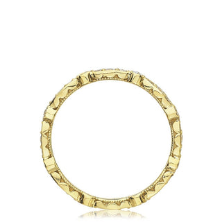 Marquise and Round Design Wedding Band