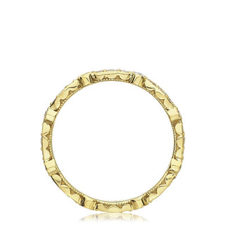 Marquise and Round Design Wedding Band