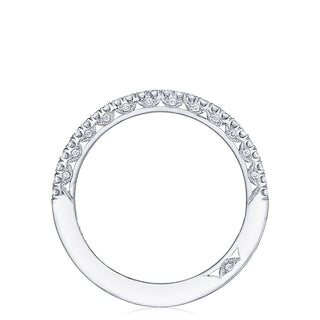 French Pavé Diamond Wedding Band - 1.5mm