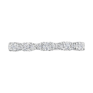 Marquise Shape Design Detail Wedding Band
