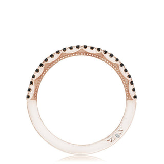 String of Black Diamonds Ring