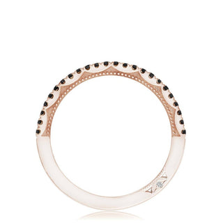 String of Black Diamonds Ring